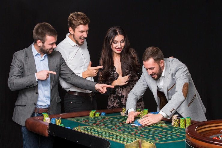 Antarmuka permainan roulette langsung di setiaslot